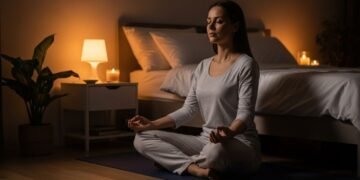 O melhor ritual de 5 minutos para desligar o corpo e dormir de verdade