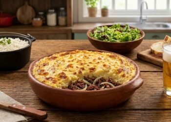 Escondidinho prático e delicioso que fica pronto em menos de 30 minutos