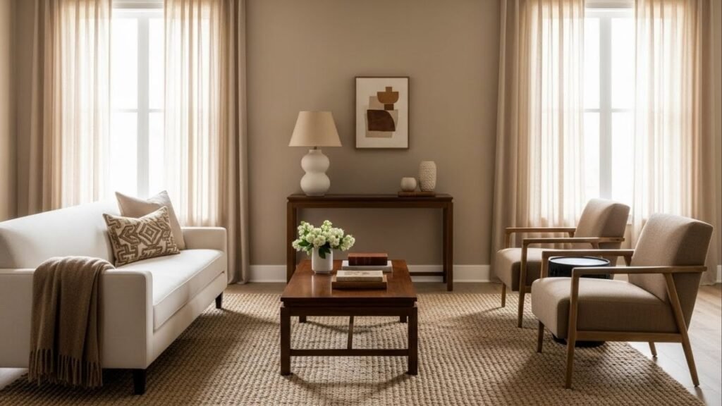 Esqueça o cinza! Essa paleta de cores está irá tomar conta das salas de estar em 2026