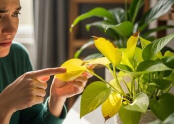 O que suas plantas revelam quando começam a amarelar sem motivo aparente