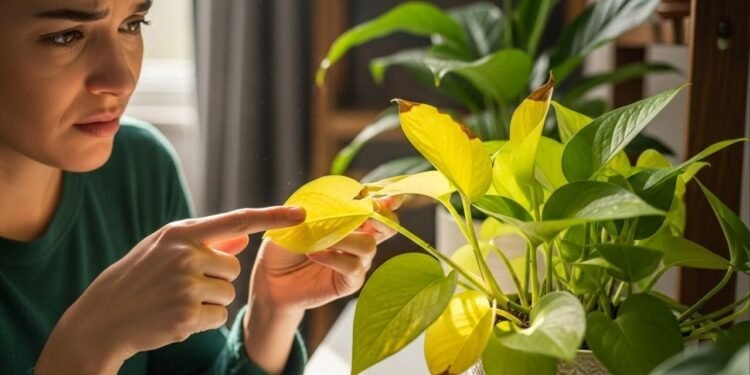 O que suas plantas revelam quando começam a amarelar sem motivo aparente
