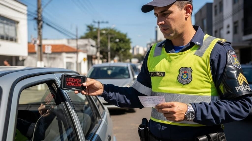 Seu carro pode ser multado parado no semáforo mesmo sem abordagem! Veja como isso acontece