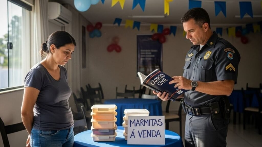 Condomínio multa moradora em R$ 9.700 após transformar salão de festas em cozinha de marmitas