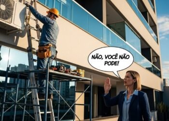 Morador instala ar-condicionado e acaba multado por mexer na fachada do condomínio