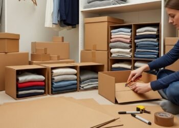 Como fazer um organizador de armário sem precisar de marcenaria ou furações