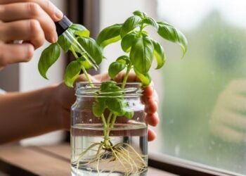 Como montar um jardim na água sem bagunça e com plantas que crescem mesmo sem solo