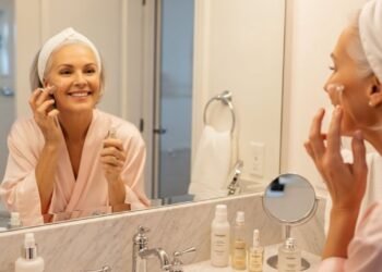 Qual a melhor rotina de cuidados noturnos para pele madura acima de 50 anos?