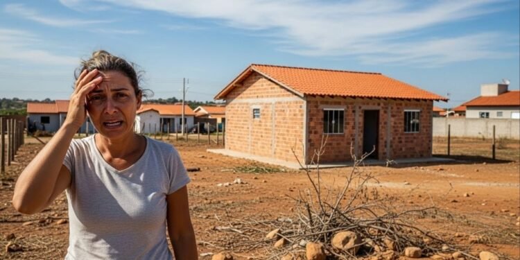 Brasileira descobre que construiu casa no terreno errado, perde tudo e recomeça com ajuda de doações em Goiás