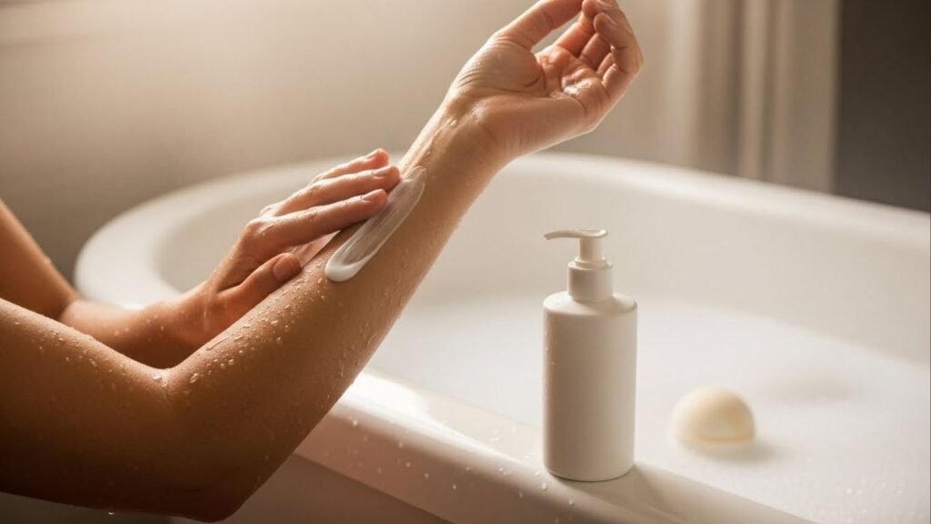 Esse pequeno ajuste na rotina do banho deixa a pele mais macia por muito mais tempo