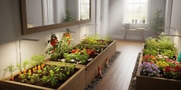 Como transformar corredores e cantos esquecidos em hortas úteis com esse mini-canteiro