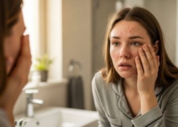 Como evitar inchaço e acne no rosto após as festas de Natal