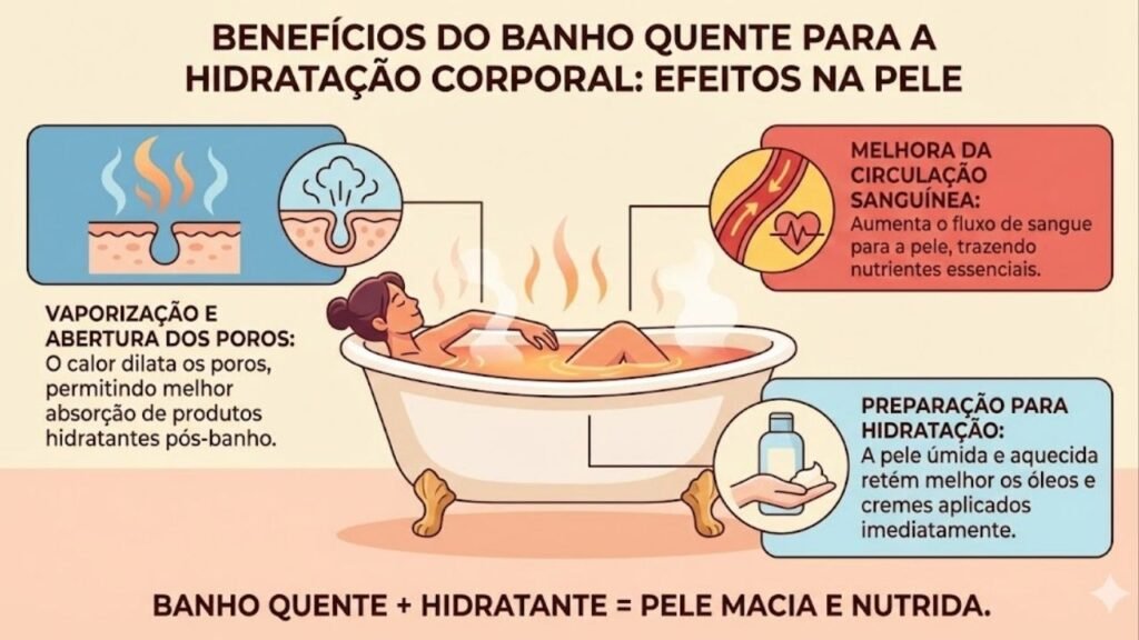 Esse pequeno ajuste na rotina do banho deixa a pele mais macia por muito mais tempo