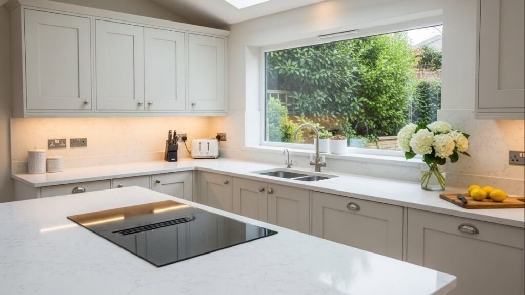 O fim do granito escuro? Essa bancada clara está dominando os projetos modernos