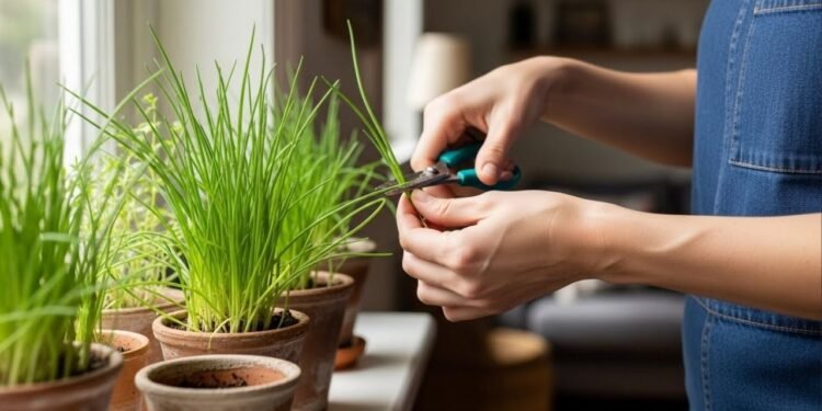 Saiba como plantar cebolinha a partir da própria raiz e sempre ter tempero fresco a disposição