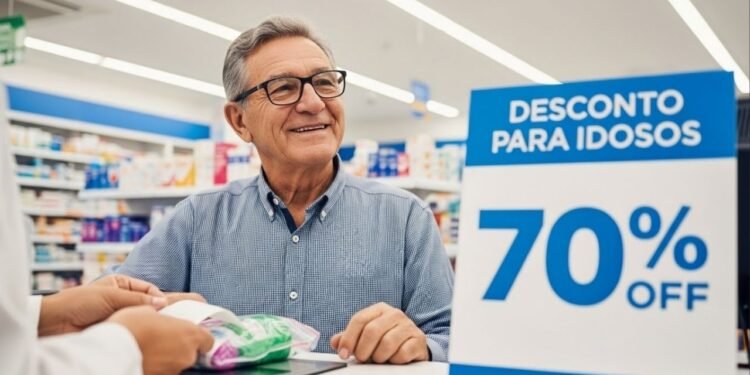 Aposentados agora têm direito a remédio gratuito e até 70% de desconto em farmácias