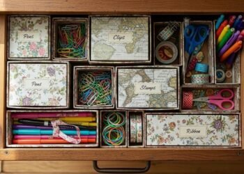 Como fazer organizador de gaveta sem gastar nada e com um resultado incrível