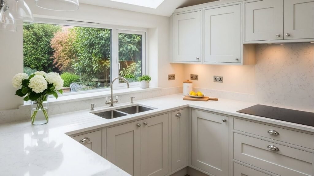 O fim do granito escuro? Essa bancada clara está dominando os projetos modernos