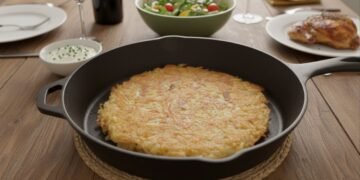 Como fazer batata dourada e sequinha na frigideira para servir no Natal