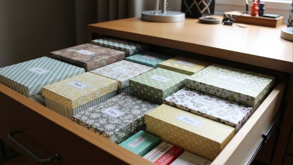 Como fazer organizador de gaveta sem gastar nada e com um resultado incrível