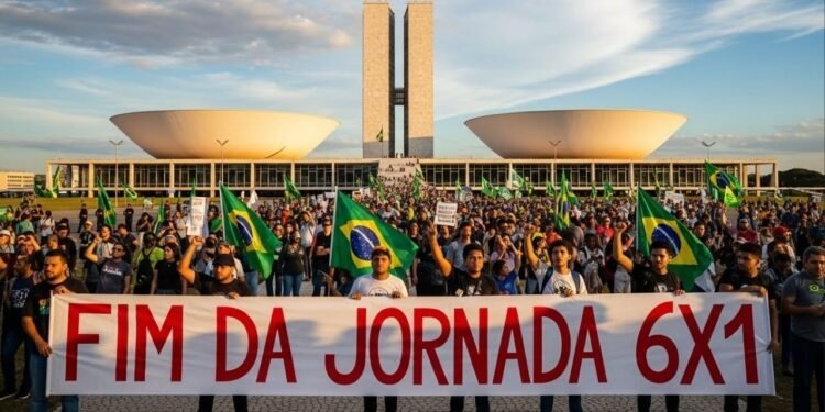 Fim da escala 6x1 avança no Congresso: PEC aprovada na CCJ garante dois dias de descanso e salário mantido com 36h semanais