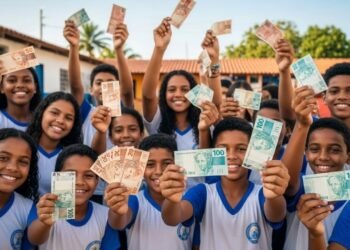Pagamento inesperado de R$ 200 pela Caixa anima estudantes da rede pública em dezembro