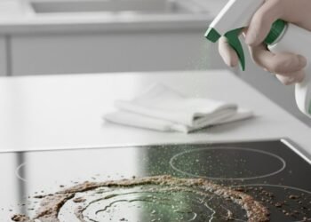 Essa mistura caseira derrete a gordura do fogão mesmo se estiver grudada há dias