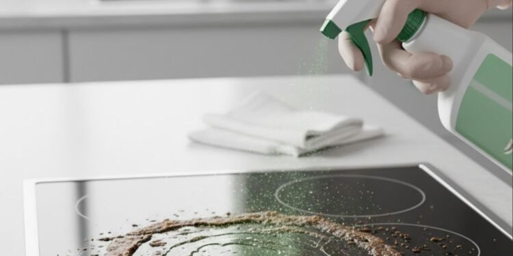 Essa mistura caseira derrete a gordura do fogão mesmo se estiver grudada há dias