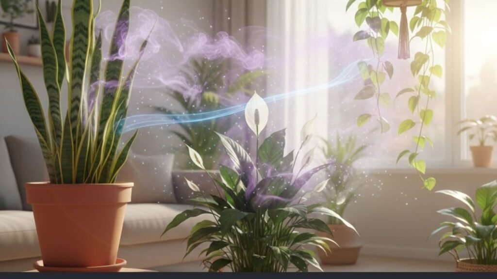 Três plantas ideais para ambientes sem ventilação que renovam o ar