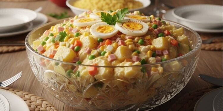 A receita de salada de maionese que transforma qualquer ceia em lembrança afetiva