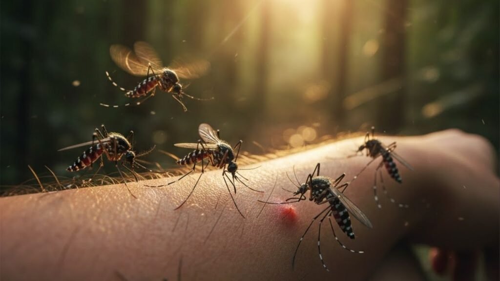 Por que os mosquitos picam algumas pessoas e não outras?