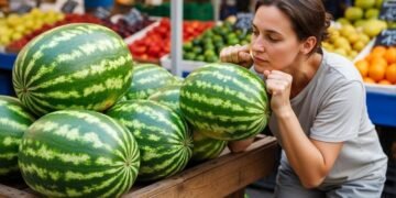 Como saber se a melancia está boa e doce antes de comprar