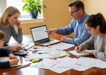 Essa família saiu do sufoco financeiro sem ganhar mais só organizando o que já tinha