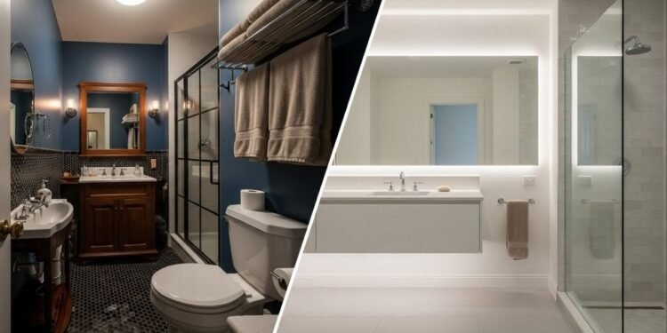 Como dobrar o espaço do seu banheiro de forma econômica e sem reformas