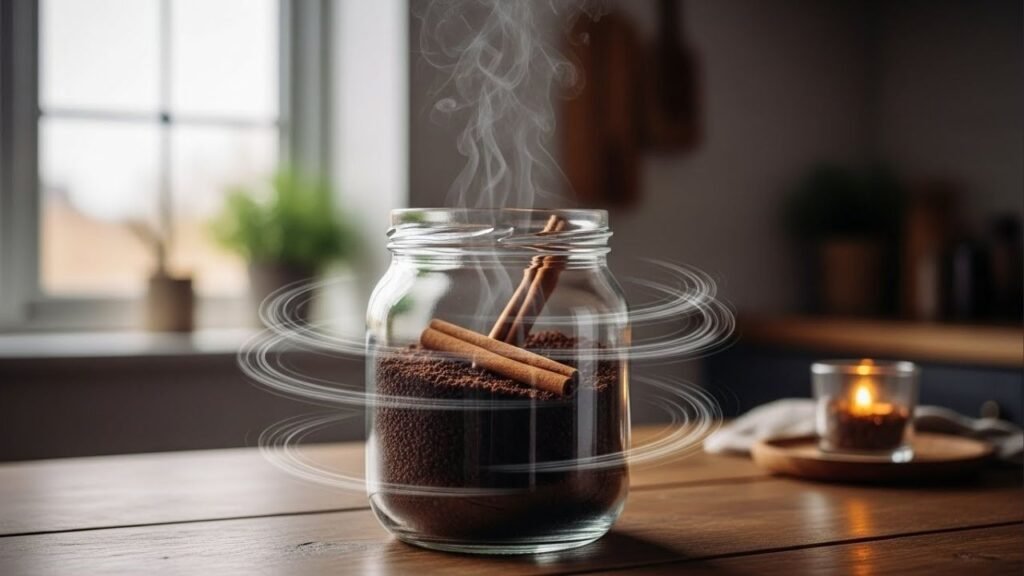 Por que tanta gente está colocando café com canela em frascos pela casa
