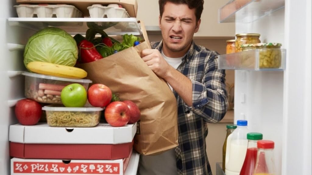 Família perde compra do mês ao armazenar alimentos no lugar errado