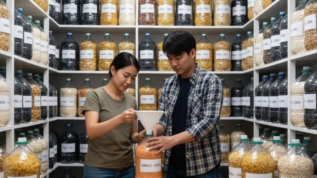 Como armazenar alimentos durante anos da maneira correta