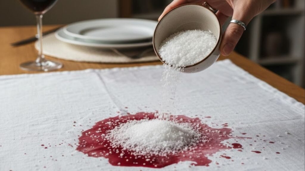 Como remover manchas de vinho de forma rápida e salvar suas toalhas de mesa