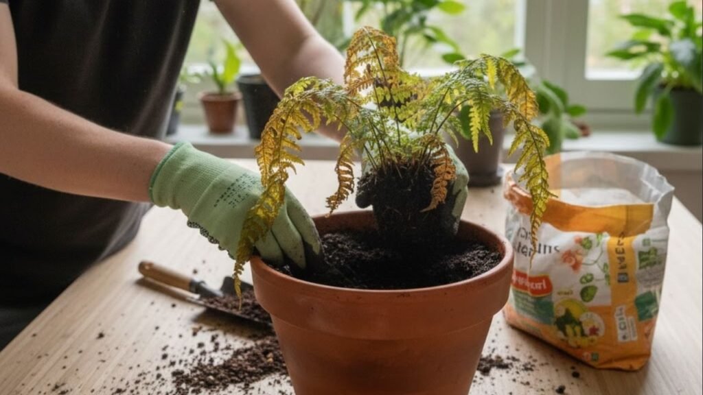 Sua planta murchou mesmo com a terra molhada? O que isso realmente significa