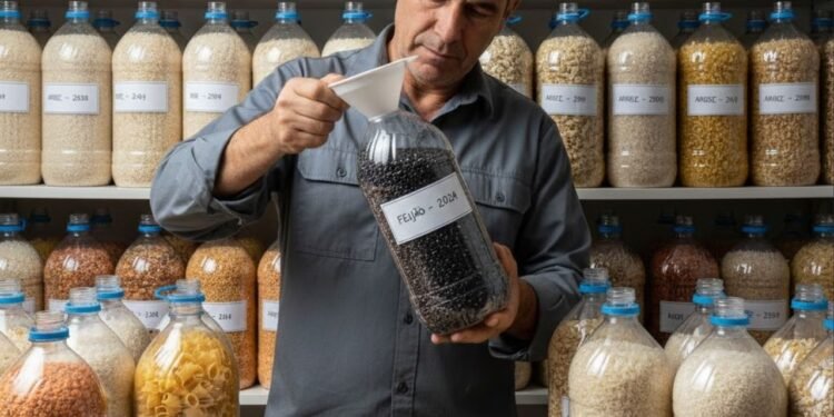 Como armazenar alimentos durante anos da maneira correta