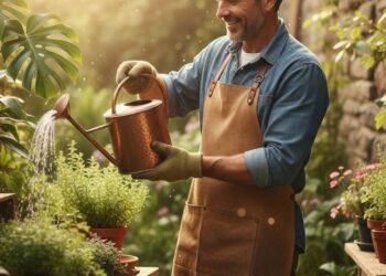 O horário certo para regar as plantas no calor intenso e evitar queimaduras