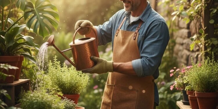 O horário certo para regar as plantas no calor intenso e evitar queimaduras