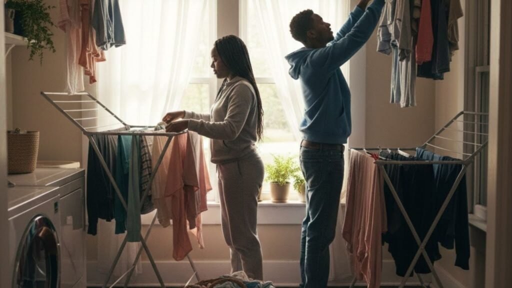 Como fazer roupas secarem mais rápido mesmo em dias frios e chuvosos