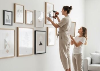 Paredes neutras não precisam ser sem graça quando você aposta nos quadros certos