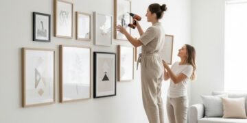 Paredes neutras não precisam ser sem graça quando você aposta nos quadros certos