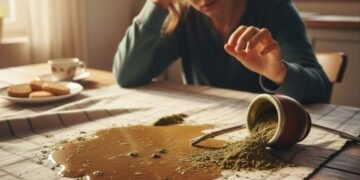 Como remover manchas de erva-mate da toalha usando 2 ingredientes