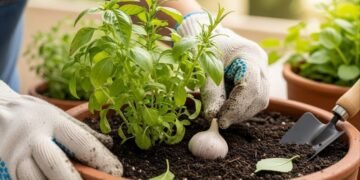 Poucas pessoas sabem o que significa colocar dentes de alho ao redor das plantas do jardim