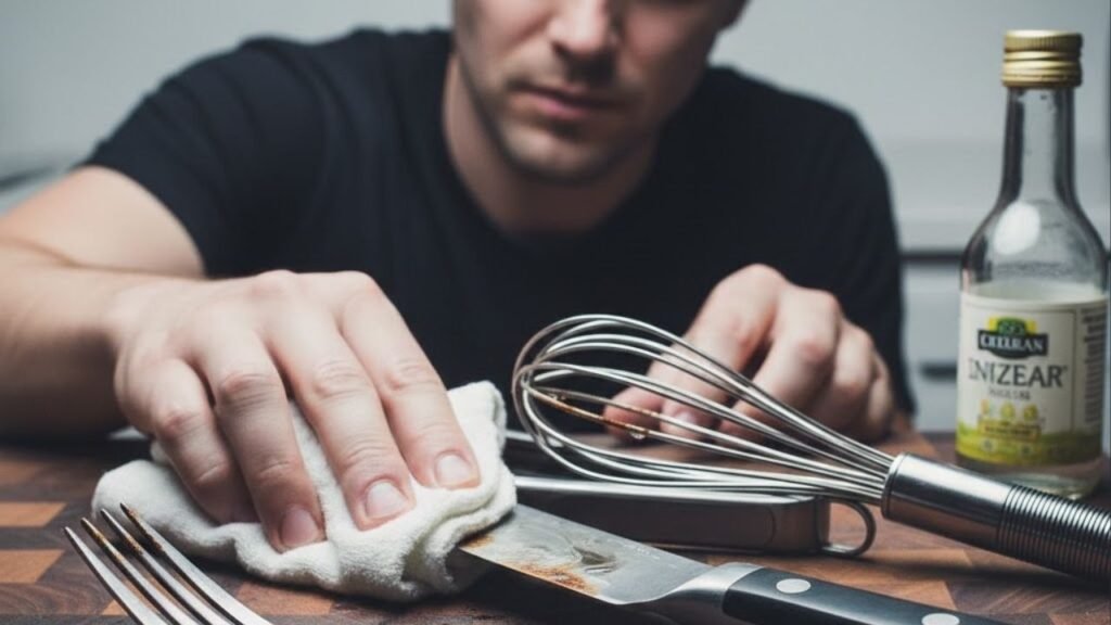 Como evitar ferrugem em talheres e utensílios com um truque simples de cozinha