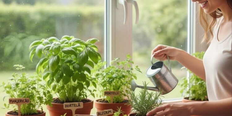 Como cultivar temperos em casa mesmo sem entender de jardinagem