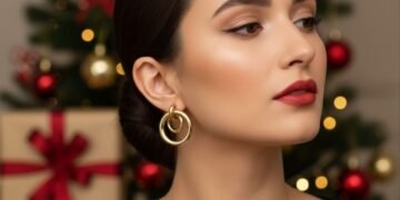 O brinco que vai te destacar nas festas de Natal mesmo sem brilho exagerado