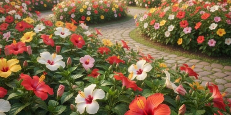 Transforme seu jardim em um show de hibiscos vibrantes neste verão